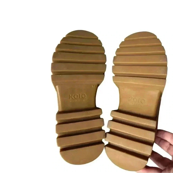 KOIO Verona Leather Chelsea Boots Size 6 | Size 36 | Chunky Sole | Minimalist - Picture 6 of 15